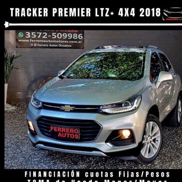 CHEVROLET TRACKER PREMIER LTZ+ 4X4 AUTOMÁTICA 2018